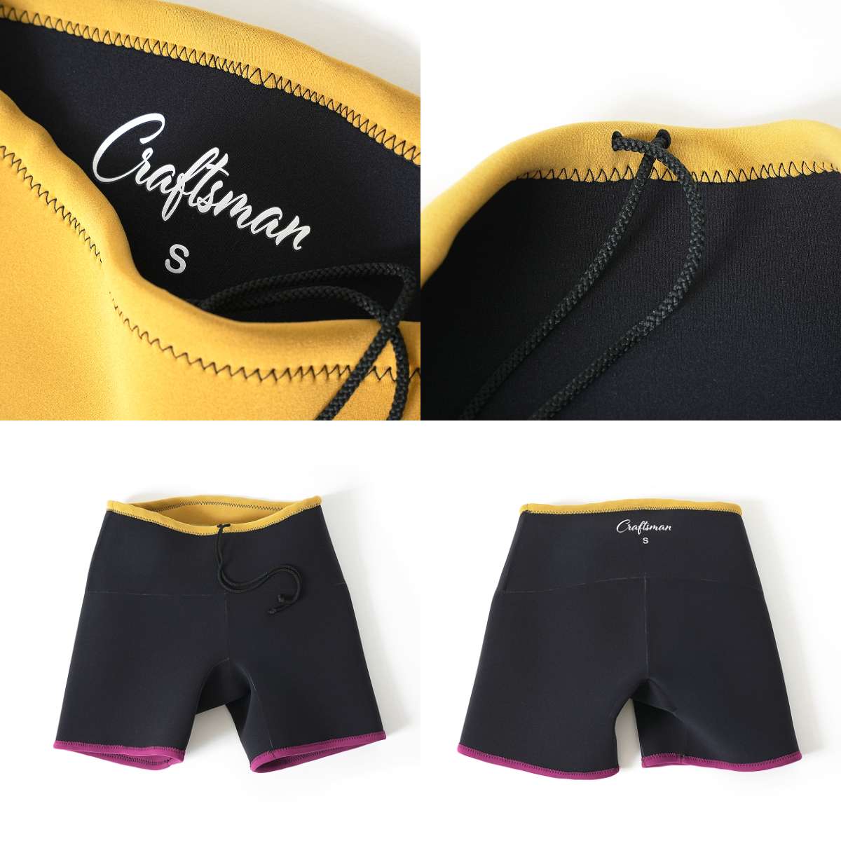 CRAFTSMAN WETSUITS ウェットスーツ ネオプレーンパンツ サーフトランクス トランクス ウェットパンツ 2mm ジャージ メンズ 日本製 サーフィン 夏秋用